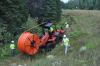 Broadband internet fiber being installed - Photo courtesy of Arrowhead Electric Cooperative